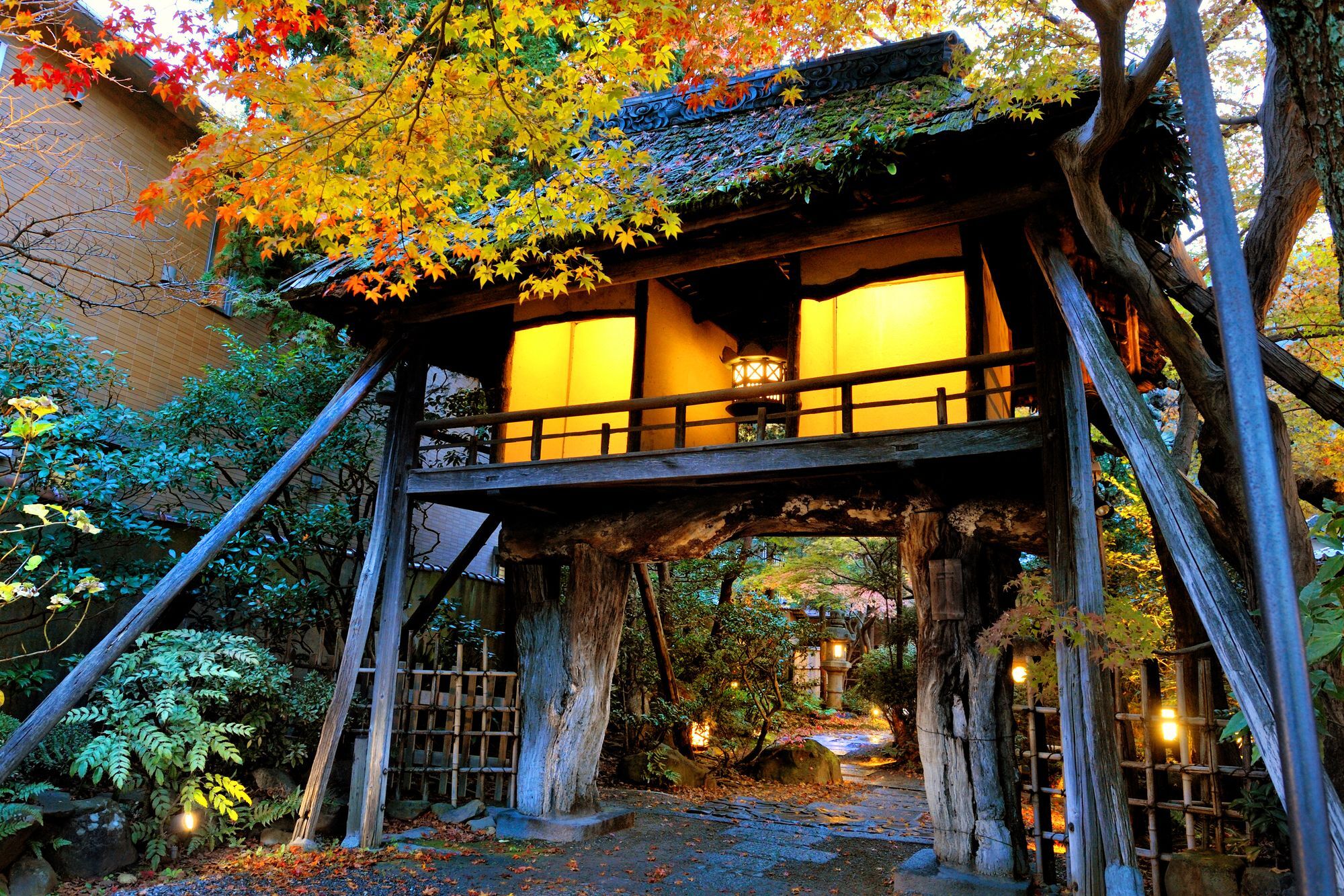 Heihachi Tea House Inn Kyōto Exterior foto